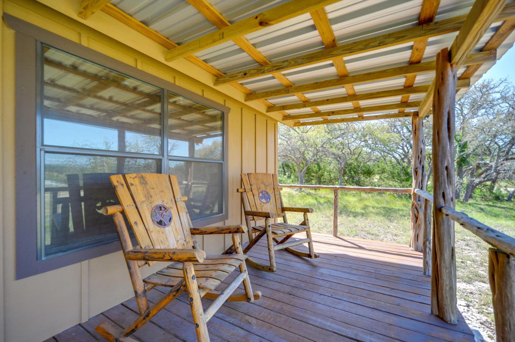 Rustic-Chic Country Cabin - 10 Mi To Main Street! Fredericksburg Luaran gambar